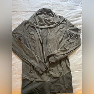 Lululemon soft grey jacket zip up